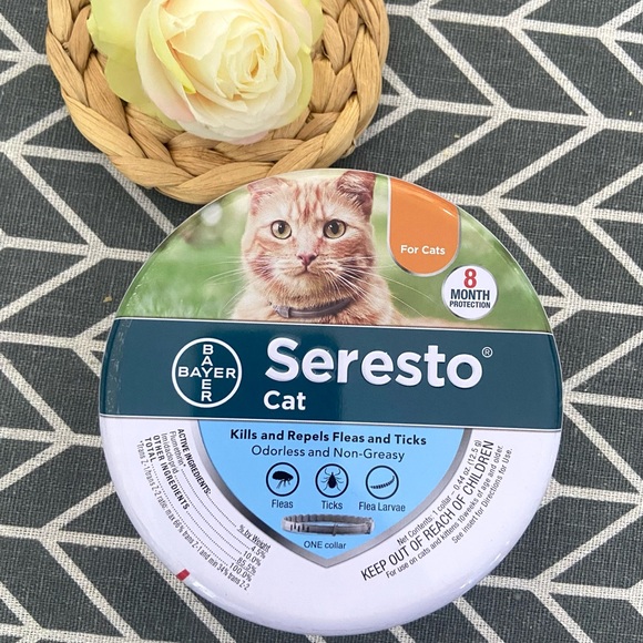1-Pack Flea & Tick Collar for Small Cats Under 18 lb, 8-Month Protection - Picture 1 of 9